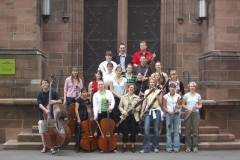 2004 vor der Dreikönigskirche