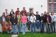 2005 auf dem Probenwochenende